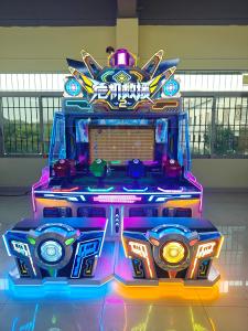 Wholesale Coin-operated indoor park children's shooting 4-person arcade entertainment water shooting 6-in-1 arcade game machine from china suppliers