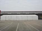 Double PVC Aluminum Warehouse Storage Tent Anti UV 102km/H Wind Load