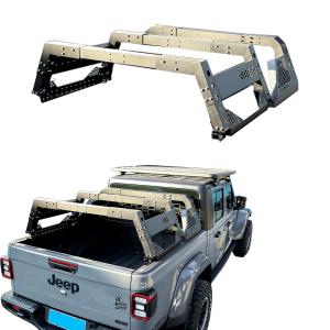 Wholesale Black Powder Coating Roll Bar for Toyota Hilux Tundra Jeep Gladiator Ssangyong Musso from china suppliers