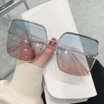 Women'S Metal Frame Sunglasses Polygonal Driving UV Blocking TAC Lens