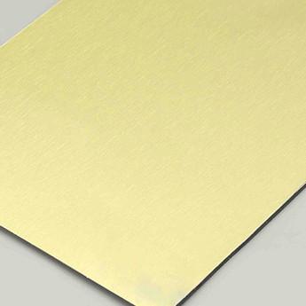 Wall 0.3CM Brushed Aluminum Composite Panel Concrete Cladding Aluminium