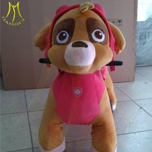 Wholesale Hansel amusement park games coin operated kids ride on plush animals from china suppliers