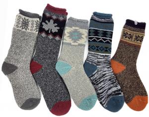 Wholesale Outdoor Funky Mens Socks Jacquard Melange Boots Socks Ladies from china suppliers