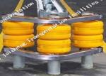 High Acid & Alkali Resistance Rotating Roller Crash Barrier For Road Traffic