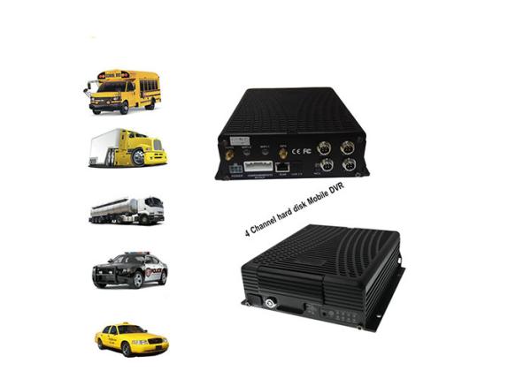 2.5 Inch Hard Disk 4CH Vehicle Mobile DVR