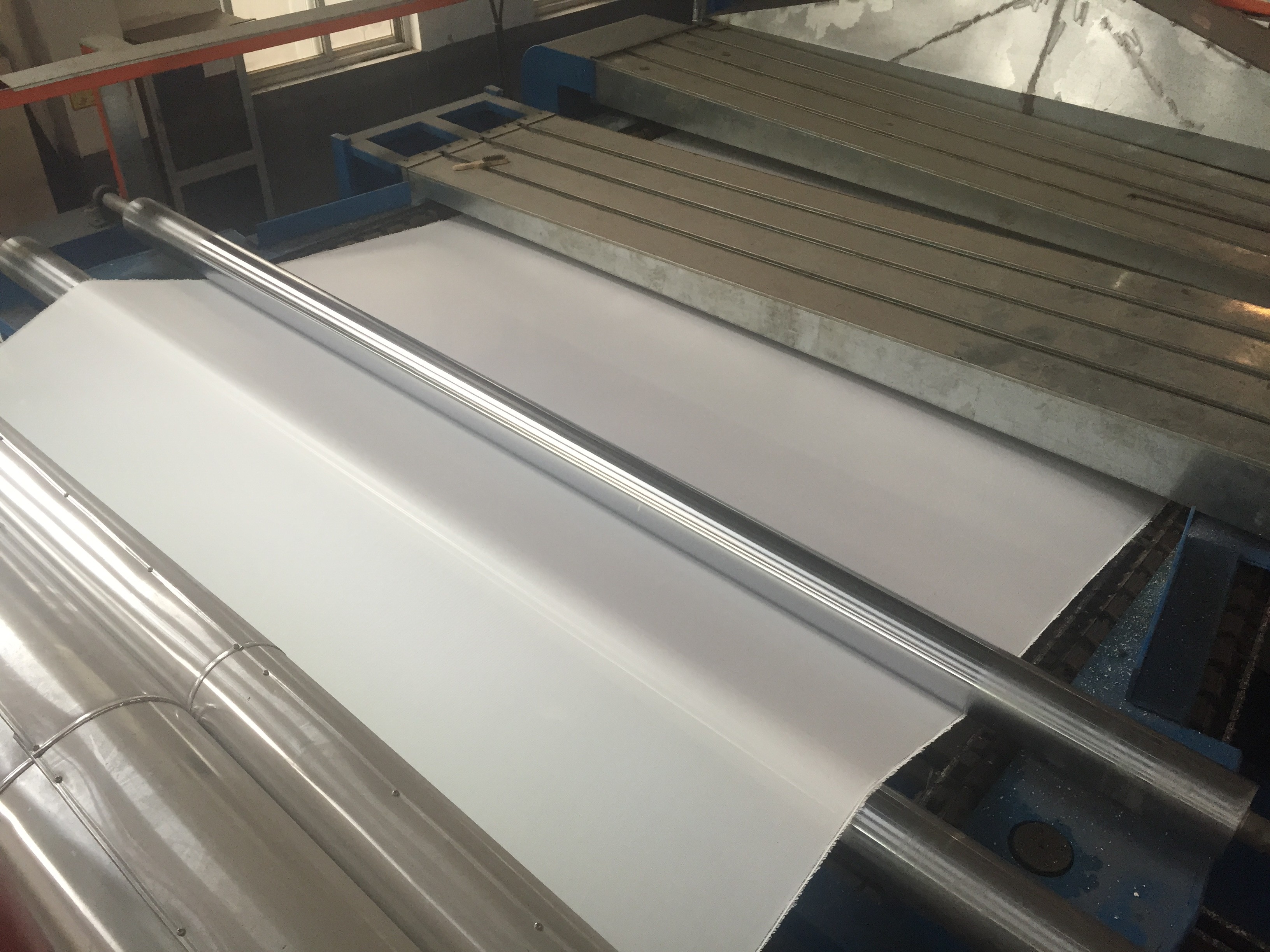 Conduction Oil Heating Non Woven Fabric Machine Hot Air Circulation 120 - 320 ℃