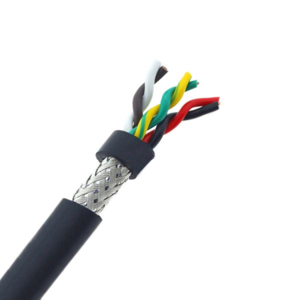 PVC Jacket 2*1.5mm 2*2.5mm 2*4mm 2*6mm Twisted Pair Copper Core Shield Flexible
