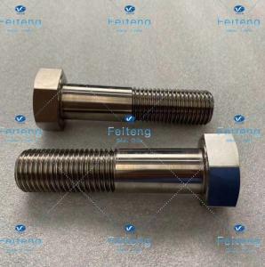 Wholesale Gr12 M27x110 Hexagonal Bolt Titanium Fasteners GB/T5782-2000 from china suppliers