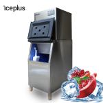 Supermarket Use Cube Ice Machine Stainless Steel Cover Corrosion Resistant