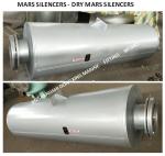 Q235-A carbon steel material marine muffler, marine spark extinguisher, marine