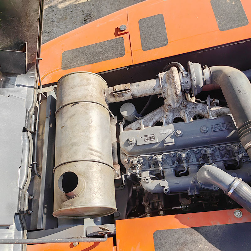 ZX200-3G Used Hitachi Excavators Original ISUZU Engine 0.9m3 Bucket Capacity 110KW