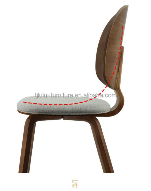 Home Furniture Wooden Dining Chair with Leather or Fabric Upholstery and Superior Craftsmanship
