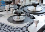 600kgs 4.1Kw Rotary Table Automatic Round Bottle Labeling Machine For Ampoules