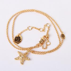 Wholesale Fashion brand jewelry Juicy Couture necklace fishstar pendant necklace jewellery wholesale from china suppliers