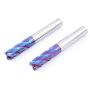 Wholesale Nano Coating Steel Milling Cutter Tungsten Carbide For Heat Treated Steel Processing from china suppliers