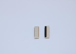 Wholesale Back Flip ZIF Cable Connector , Height 1.0mm Electrical Cable Connectors 9-61 Pins from china suppliers