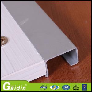 Wholesale furniture hardware cheap accessories aluminum material profile for kitchen cabinet door from china suppliers