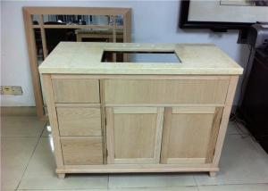 Wholesale Home Bathroom Vanity Cabinet Mahogany Material With Three Drawers from china suppliers