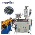 Corrugated Nylon PA Pipe Extrusion Machine Cable Protector Sleeve Flexible Pipe