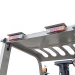 2.5 Ton Electric Forklift Lift Height 3000-5000mm LED Lights for Material