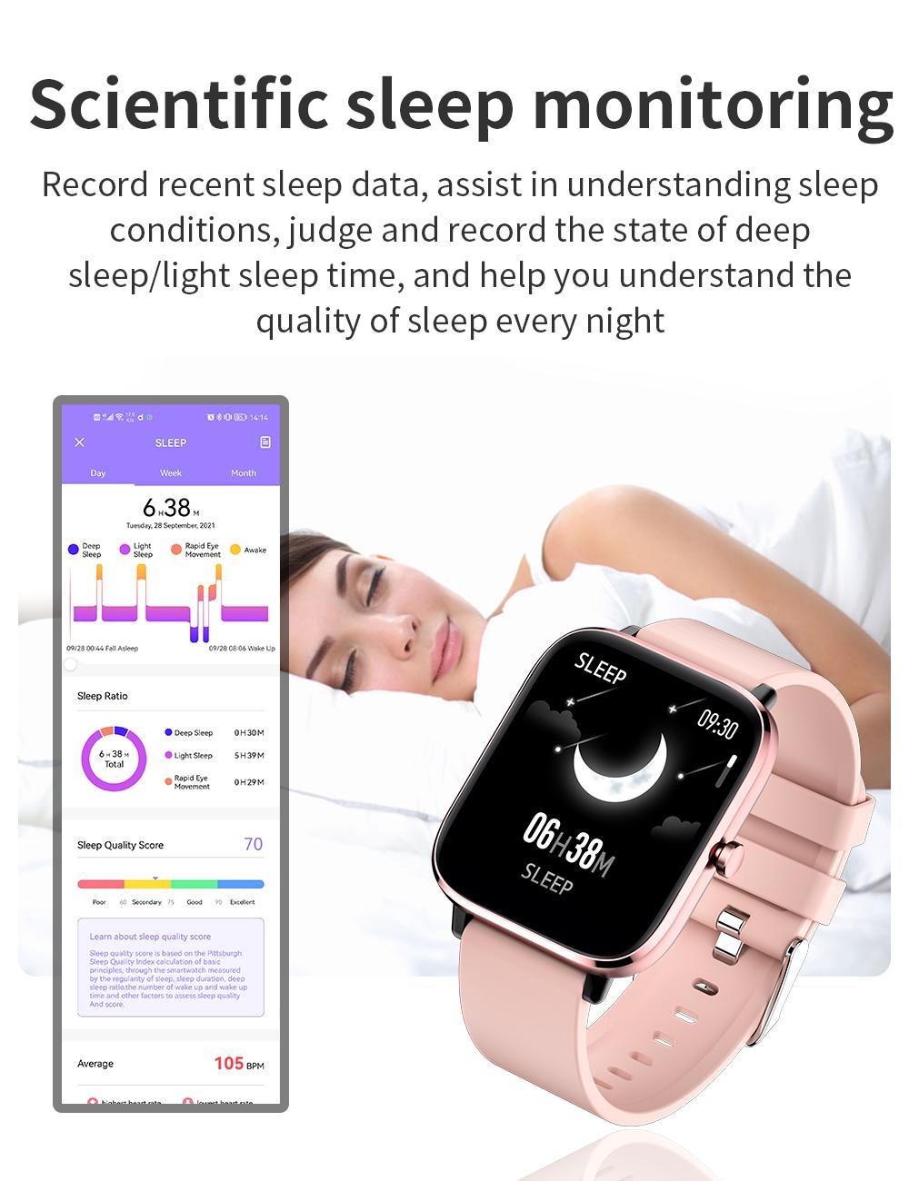 New Private Latest Model Wearable Devices Trend Phone Call Sport Watch Woman Smart Waterproof T45z Smart Watch