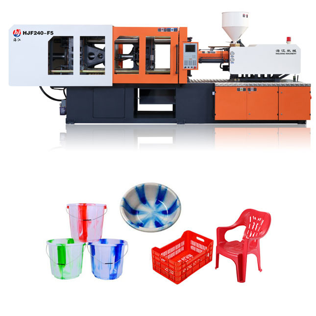 150 - 1000mm Mold Thickness Plastic Injection Molding Machine With R-Friendly Interface