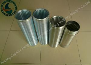 China Johnson Type 200Bar Wire Wrapped Screen Pipe For Waste Water Treatment System on sale