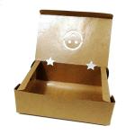 Beautiful PMS Printed Kraft Paper Gift Boxes Recyclable 1500g Load