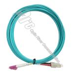 Datacom 10G OM3 Optical Fiber Assembly LCD - SCD LSZH Aqua Color