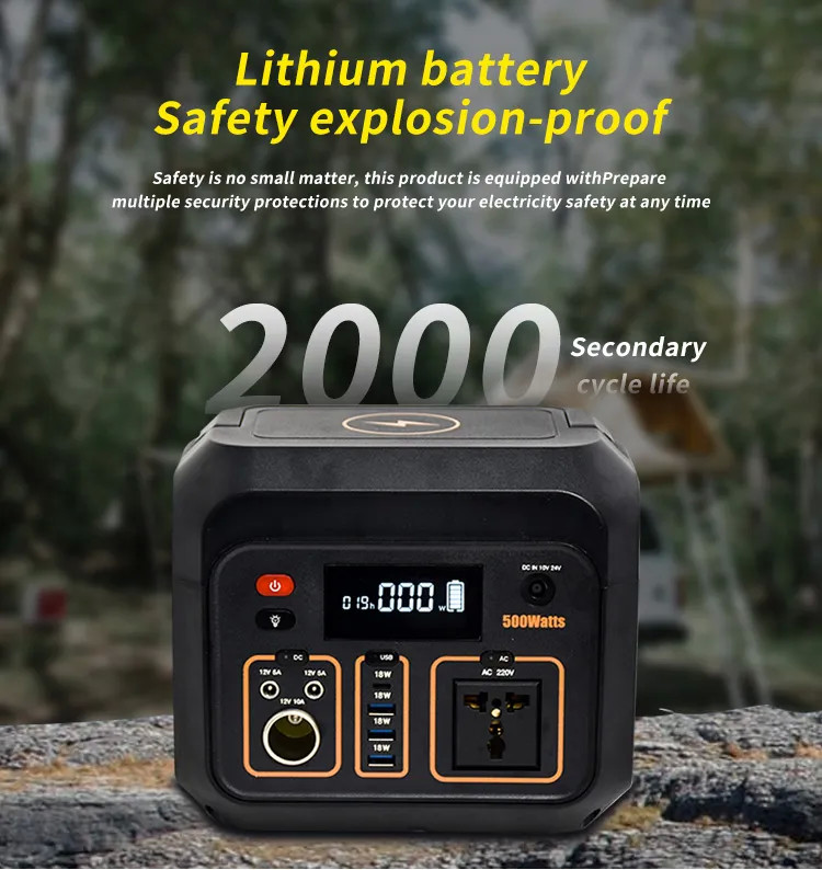 Multifunctional Mobile Outdoor Power Supply 500w Portable Power Station
