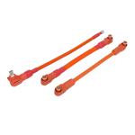 1000V Black/Orange/Red Male/Female Energy Storage Quick Release Connector 100A