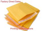 Printing Logo Kraft Bubble Wrap Shipping Envelopes High Security For Packing