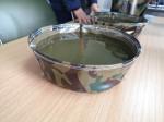 Easy Taken Drinking Water Tank / PVC Fabric Military Water Storage Bucket
