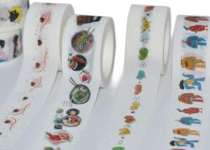 Wholesale Custom Printed CMYK Waterproof Glitter Washi Tape Manufacturer from china suppliers