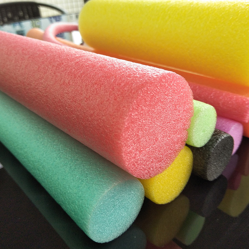 Injection Epe Foam Tube Protective , Closed Cell Hollow Foam Tube Waterproof