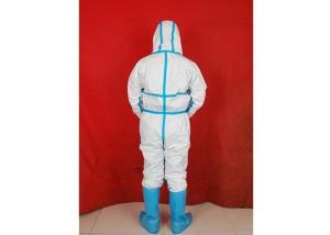 Wholesale Waterproof Disposable Isolation Gowns , Protective Clothing Disposable Single Use from china suppliers