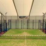 Weatherproof Padel Tennis Single Court LED Lighting Panoramic