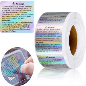 China ET BOPP Sticker Printing Label Stickers Flexographic 6 Colors on sale