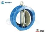 Dual Plate Check Valve , Cast Iron Wafer Type Non Return Valve PN 10