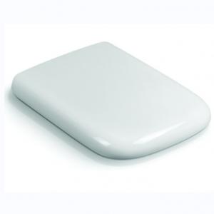 China Modern Design Slow-Close Toilet Seat with Universal Compatibility and Soft Close Hinge on sale