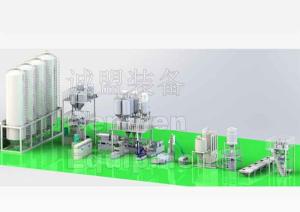 Wholesale CaCO3 High Filler Stone Paper Production Line Masterbatch Production Line from china suppliers