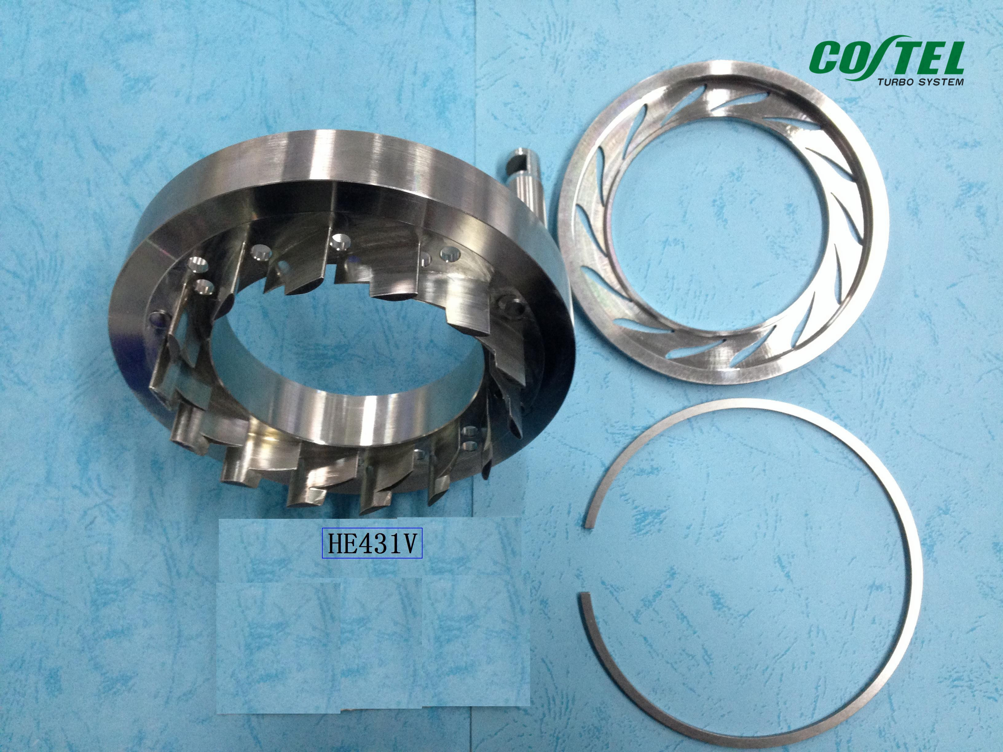 HE431V HOLSET VGT Turbocharger Nozzle Ring Cummins Bus / Truck 4045934 4955462