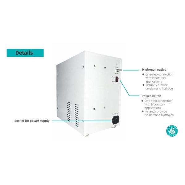 PEM Green H2 Green Source Hydrogen Generators GC-FID In Lab 53x35x49cm Pressure MPa 0-4 BAR