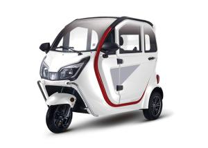 Wholesale White Grey Enclosed Electric Tricycle Slow Speed 1000W WithLithium Battery from china suppliers