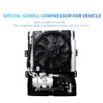 2300Watt 450m3/H Truck Bed Air Conditioner / DC12V Truck Sleeper Ac Units