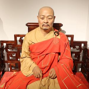 China Lifesize Monk Silicone Male Mannequin Monk Wax Figure OEM on sale