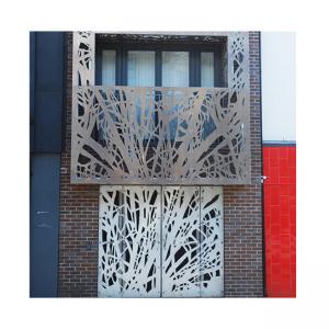 China American Style Custom Laser Cut Metal  Stainless Steel Wall Panels Partition on sale