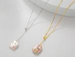 Baroque Pearl Necklace Pink Cultured Baroque Irregular Freshwater Pearl Choker