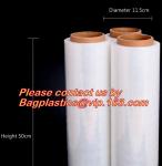 plastic lldpe packaging film stretch wrap, Colorful casting lldpe stretch