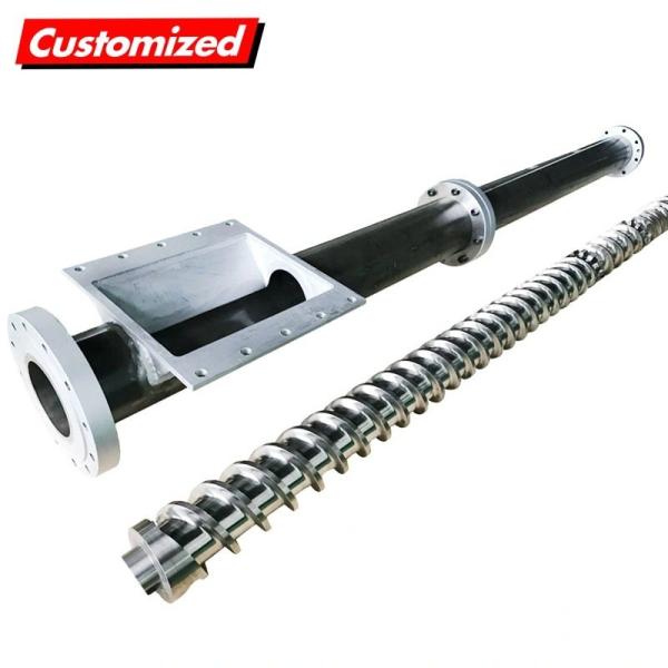 Professional Injection Extrusion Single Screw Barrel For Granulation Extruder